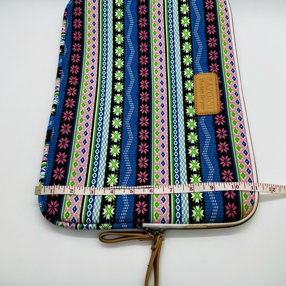 Kayond Multicolor Patterned Laptop Bag - Picture 9 of 10